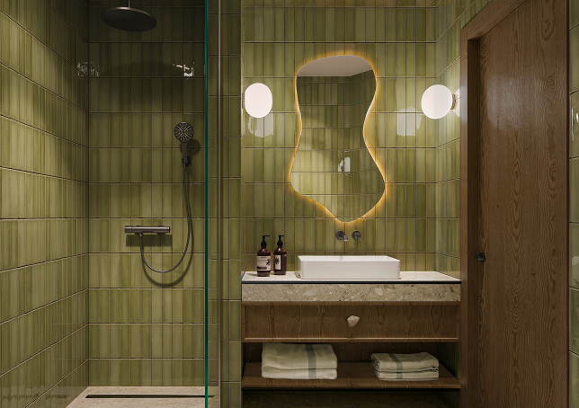 Walk-in shower